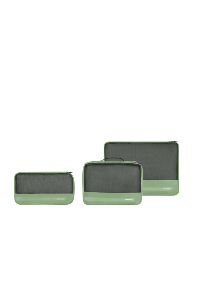 Samsonite Ta Revolution Set Of 3 Packing Cubes - Sage