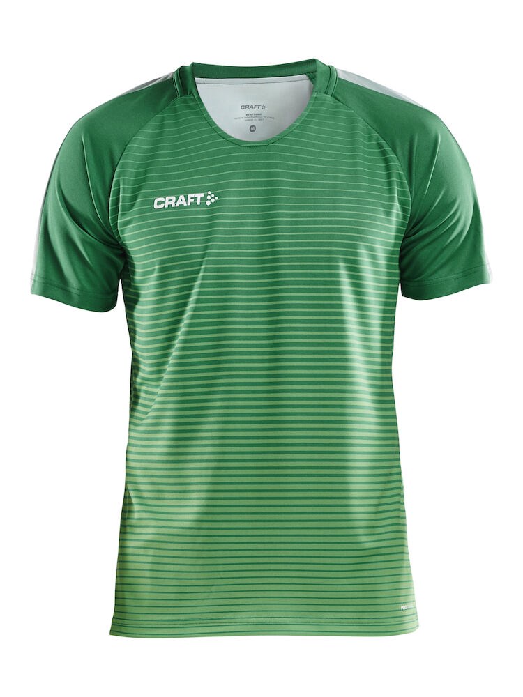 Craft - Pro Control Stripe Jersey M Black/Platinum L - Team Green/Craft Green
