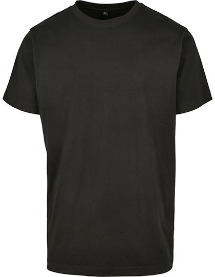 Build Your Brand - Back Seam Tee - Black