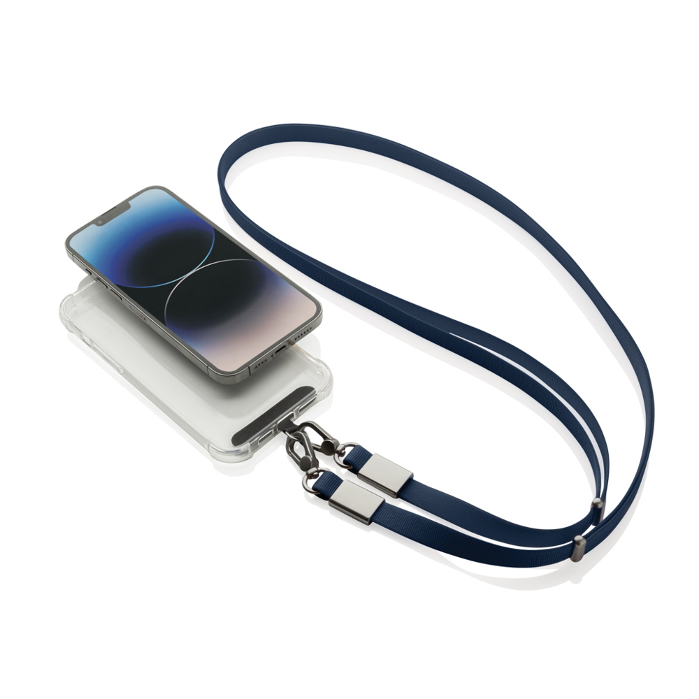 Nivo RCS recycled PET Crossbody lanyard