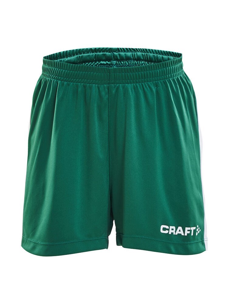Craft - Progress Short Contrast Jr Wb Club Cobolt/Sweden Yellow 122/128 - Team Green