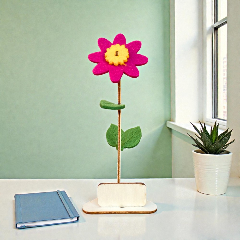 Happy Blooms - One & only 'Your logo' -cerise