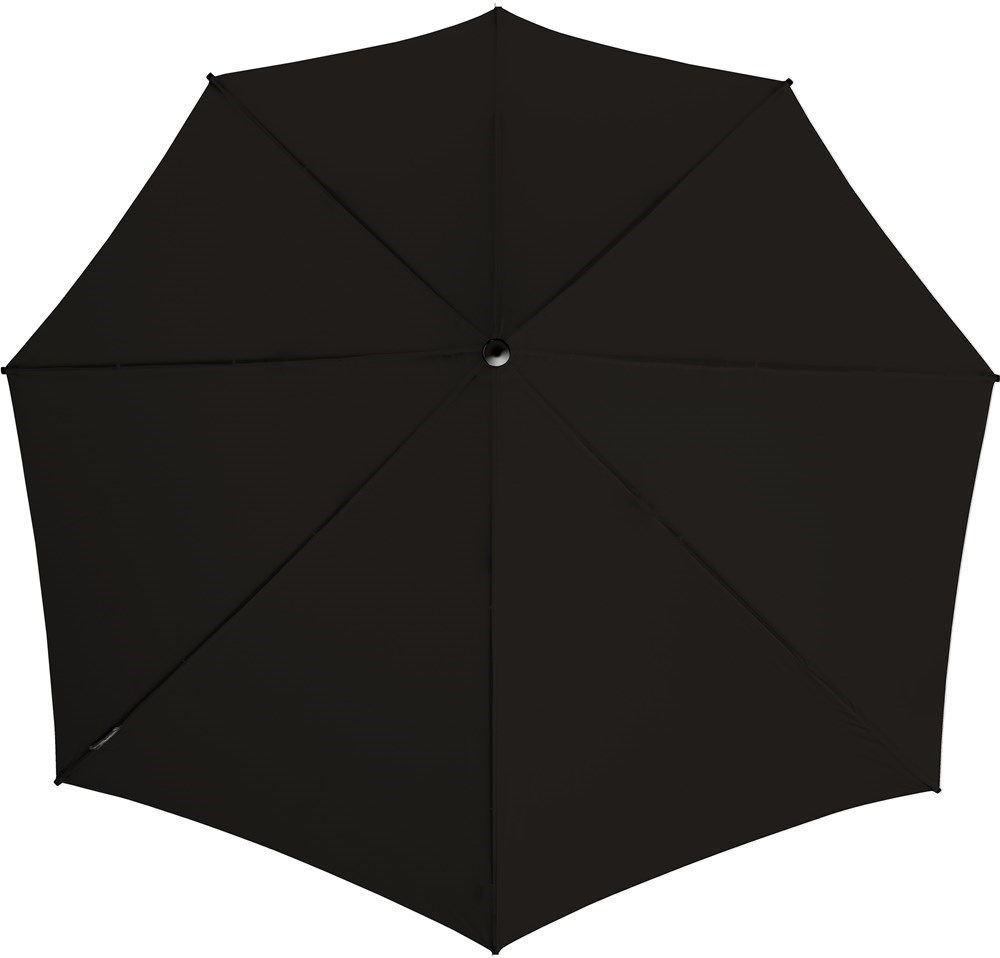 STORMaxi - Aerodynamische stormparaplu - Handopening - Windproof - 92 cm - Zwart / Rood
