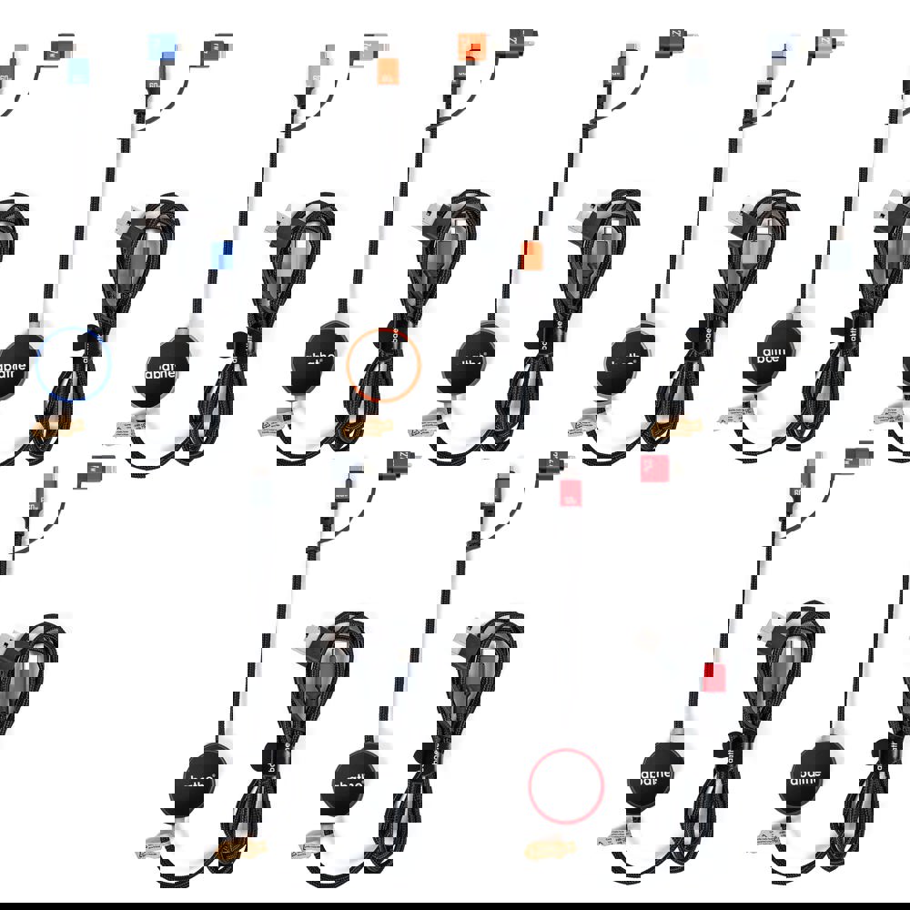 MagCable 5in1 LED long "NFC" - groen