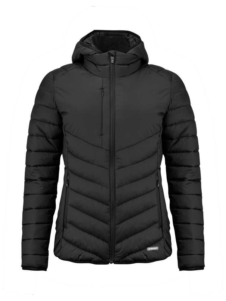 Cutter & Buck - Mount Adams Jacket Dames Dark Navy S - Black/Orange
