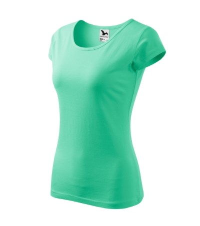 T-shirt dames Pure rood - Mint