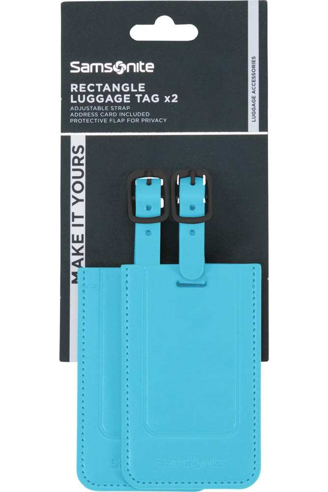 Samsonite Ta Revolution Rectangle Luggage Tag X2