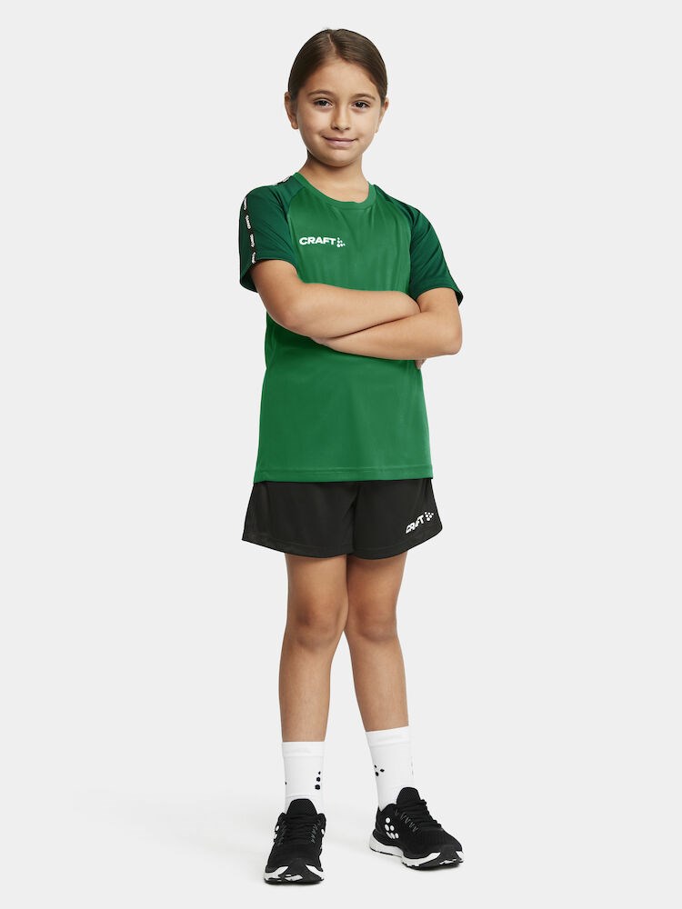 Craft - Squad Go Contrast Jersey JR Team Green-Ivy 146/152