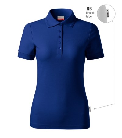 Poloshirt dames Reserve royal blue 05 (brand label)