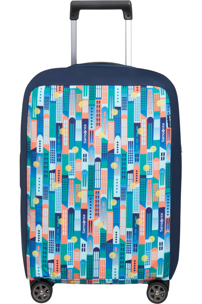 Samsonite Ta Revolution Foldable Luggage Cover S - City Print