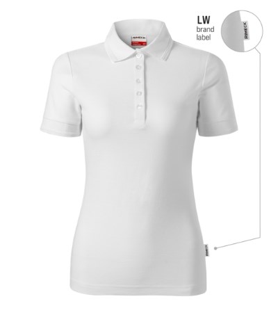 Poloshirt dames Reserve Wit 00 (brand label)