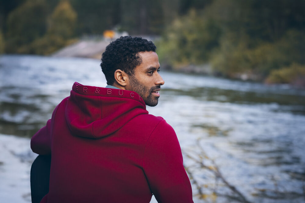 Cutter & Buck - Pemberton Hood Heren Donker Mokka M