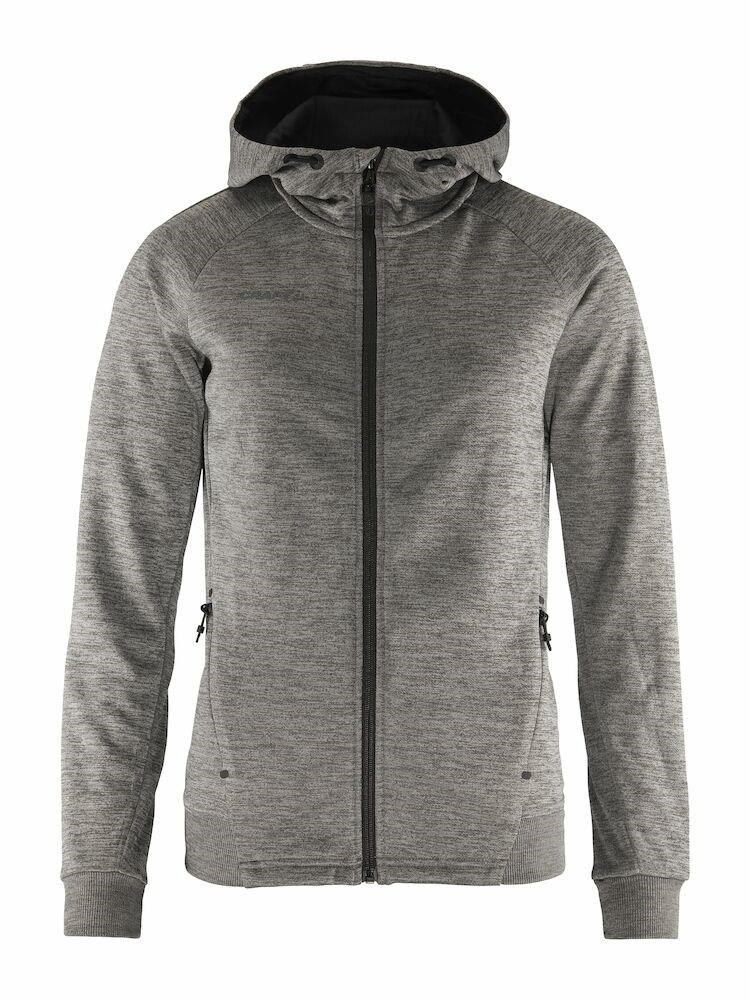 Craft - ADV Unify FZ Hood W Opal XXL - Dk Grey Melange