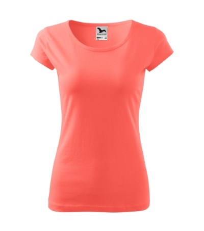 T-shirt dames Pure coral