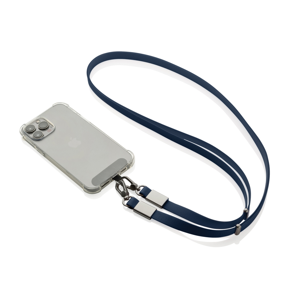 Nivo RCS recycled PET Crossbody lanyard