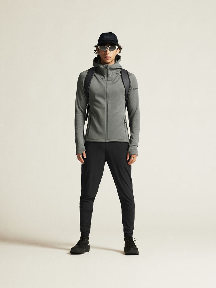 Craft - ADV Explore Power Fleece Hood Jkt M Leaf L