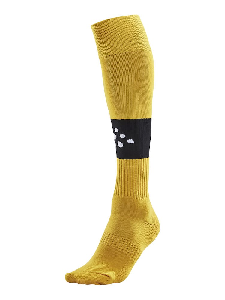 Craft - Squad Sock Contrast Black/Pop 34/36 - Sweden Yellow