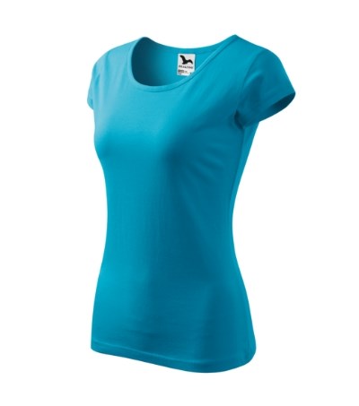 T-shirt dames Pure rood - blue atoll