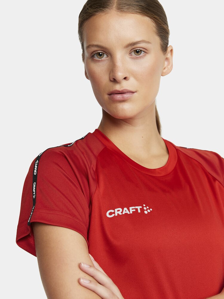 Craft - Squad Go Contrast Jersey W Bright Red-Express S