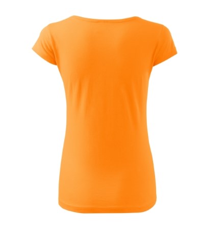 T-shirt dames Pure tangerine oranje