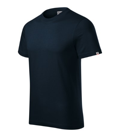 T-shirt uniseks Recall navy blue - navy blue 02 (brand label)