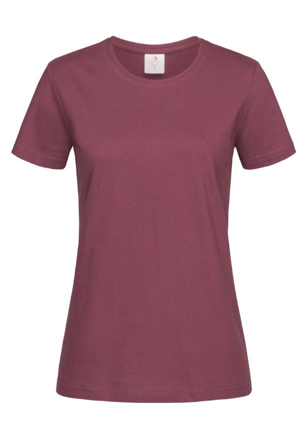 Stedman Classic-T T-shirt for her - 504C Burgundy Red