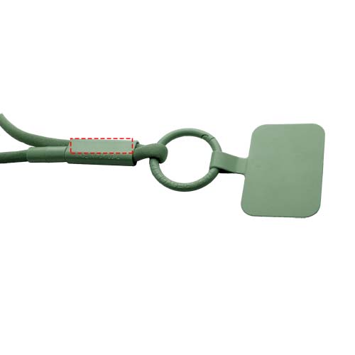 Tubyard lanyard telefoonhouder met gerecyclede plastic buis