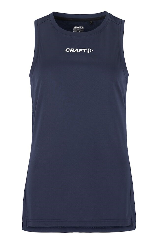 Craft - Rush 2.0 Singlet W Bright Red XS - Navy