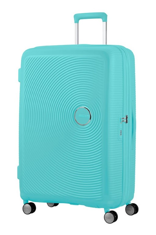 American Tourister Soundbox Spinner 77/28 Tsa Exp - Poolside Blue