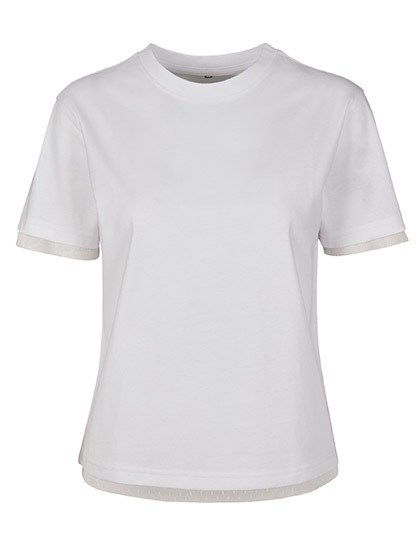 Build Your Brand - Ladies´ Laces Tee - White