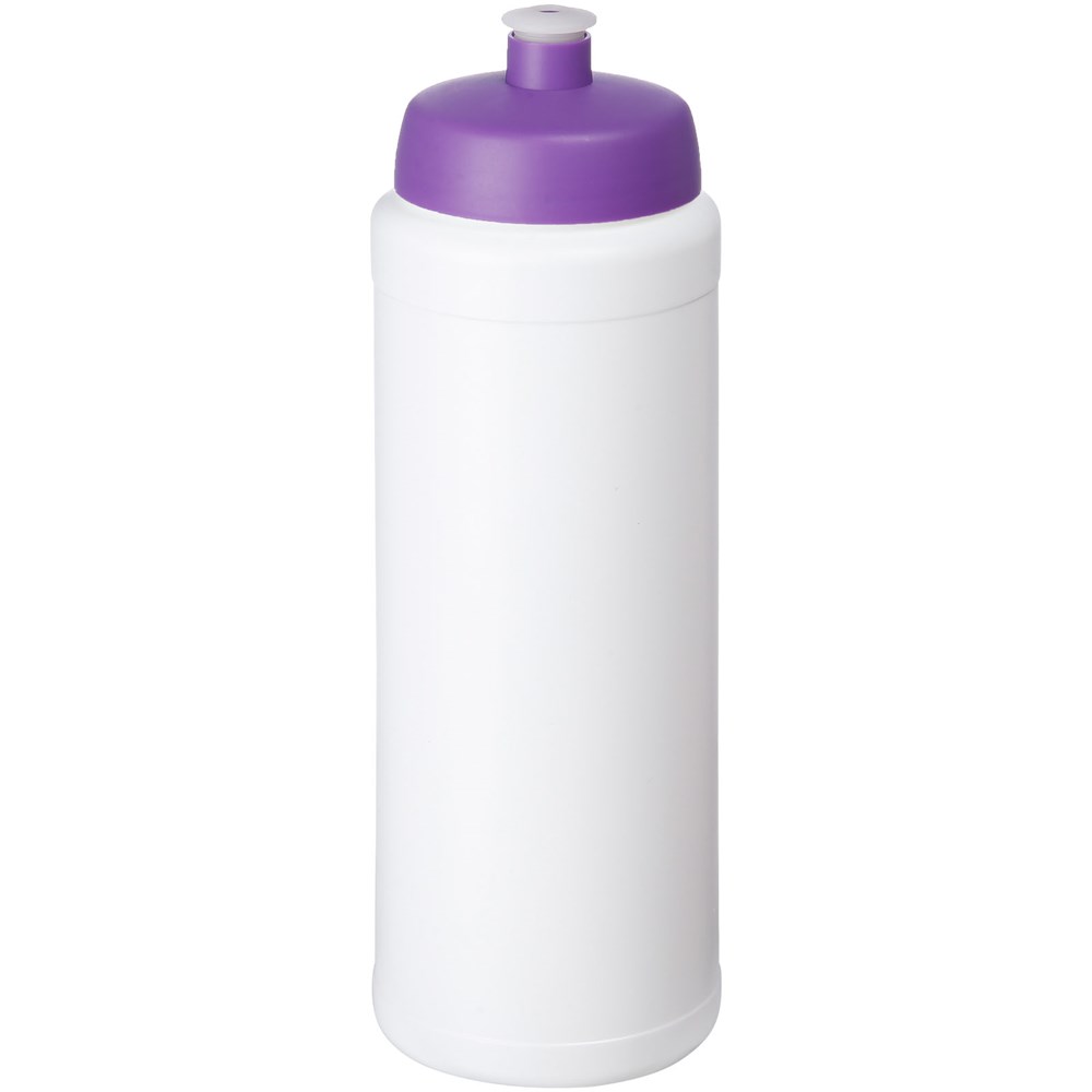 Baseline® Plus grip 750 ml sportfles met sportdeksel - Wit, Paars