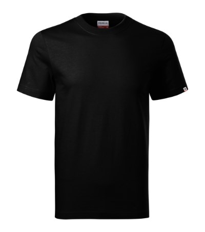 T-shirt uniseks Recall Zwart 01 (brand label)