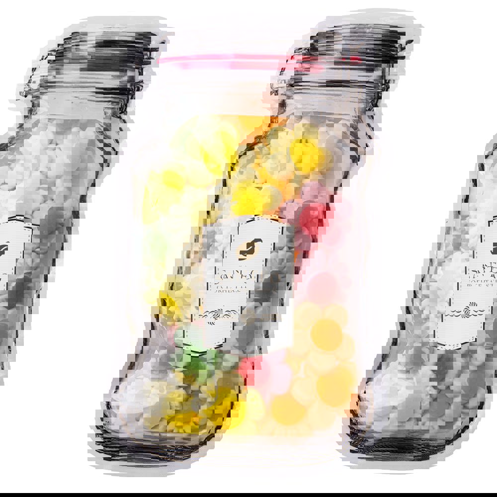 Mailing "weckpot" maxi gevuld met snoep