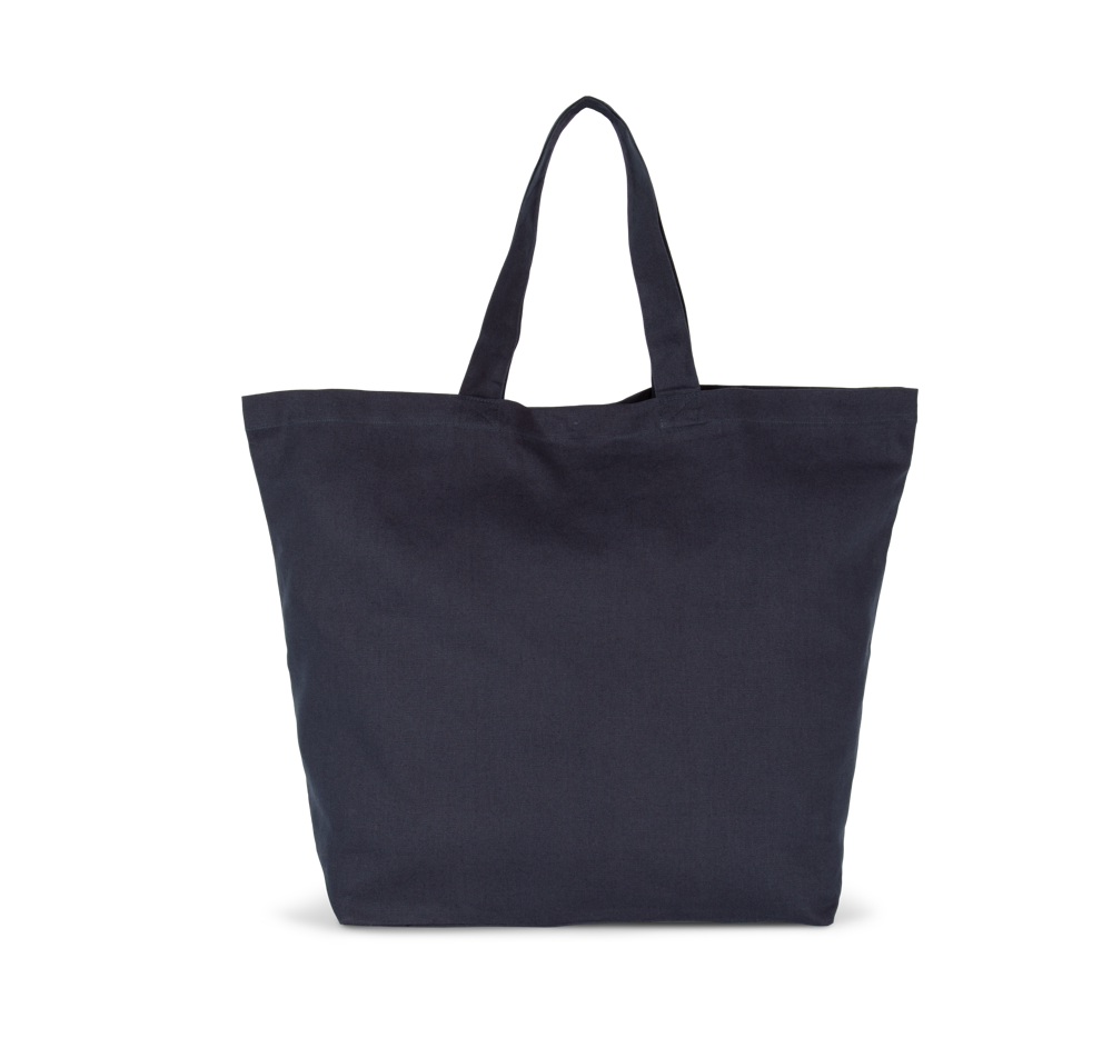 - Shoppers met ruimteplooi, verkrijgbaar in verschillende afmetingen - Navy Blue