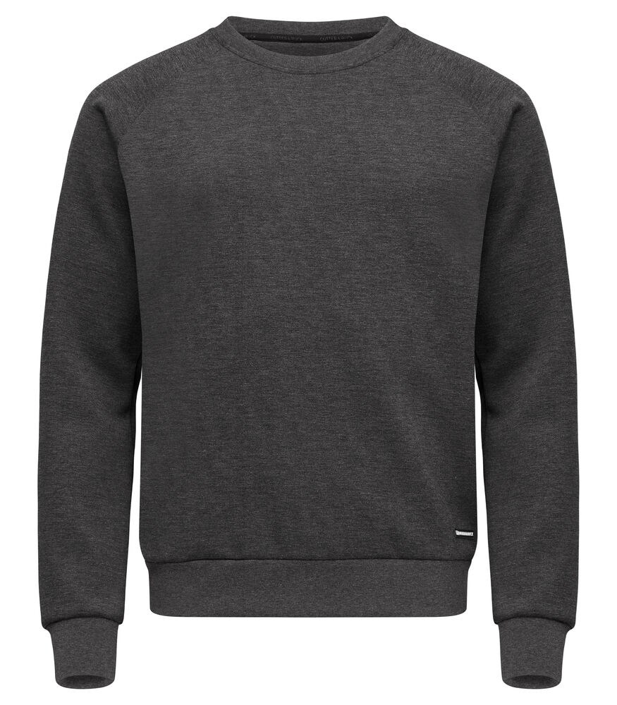 Cutter & Buck - Pemberton Crewneck Heren Ivy Groen 3XL - Antraciet Mélange