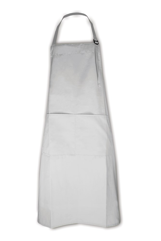 Schort - Antraciet - wit