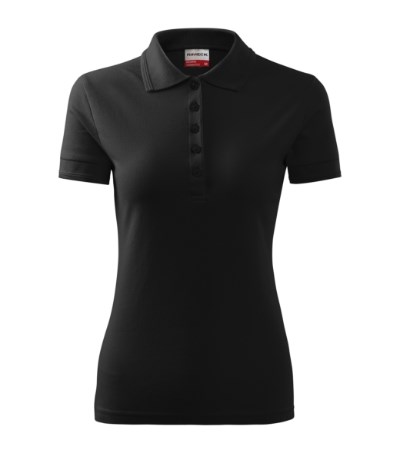 Poloshirt dames Reserve Zwart
