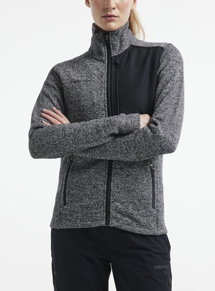Craft - ADV Explore Heavy Fleece Jacket W Black-Melange M