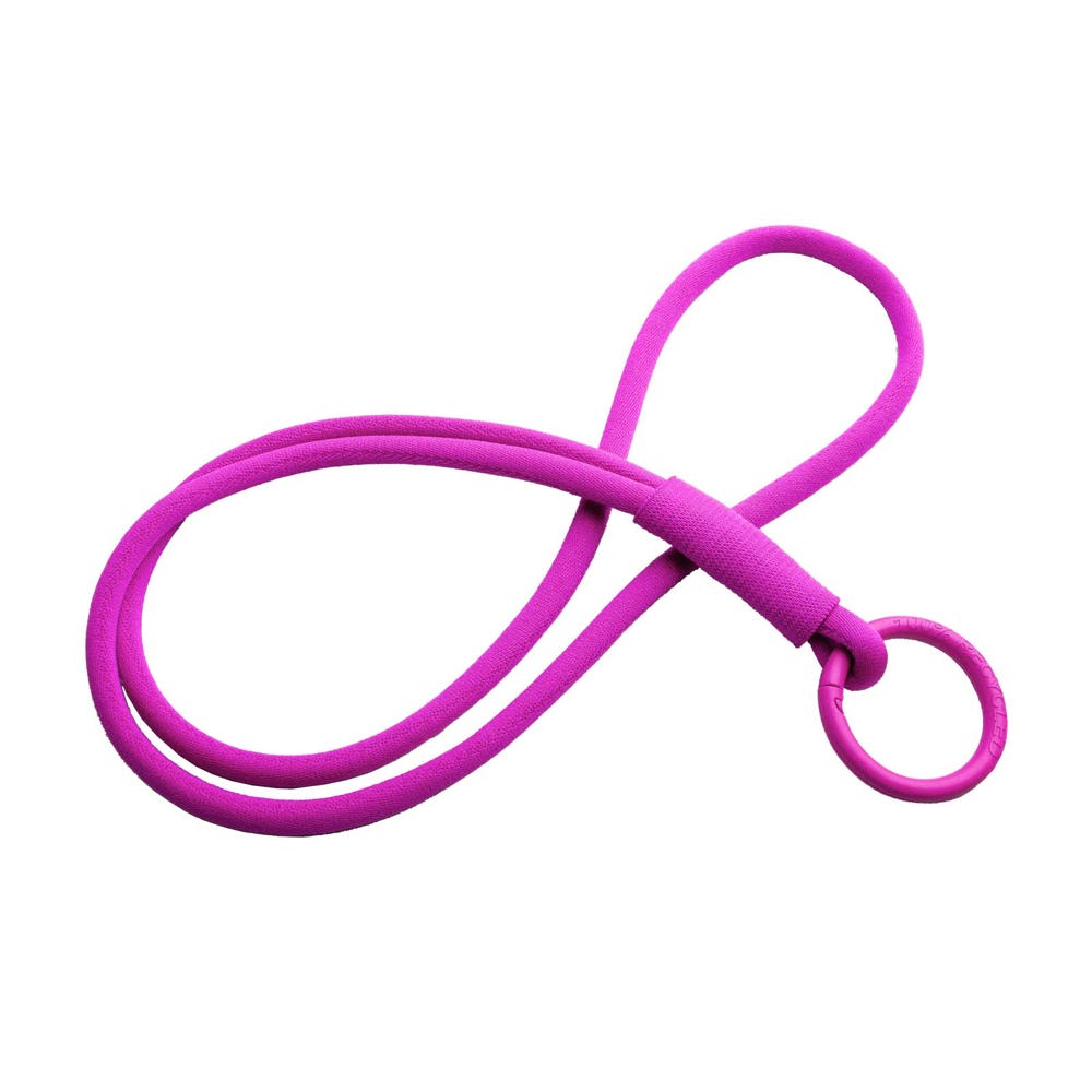 Tubyard lanyard met elastische buis - Roze