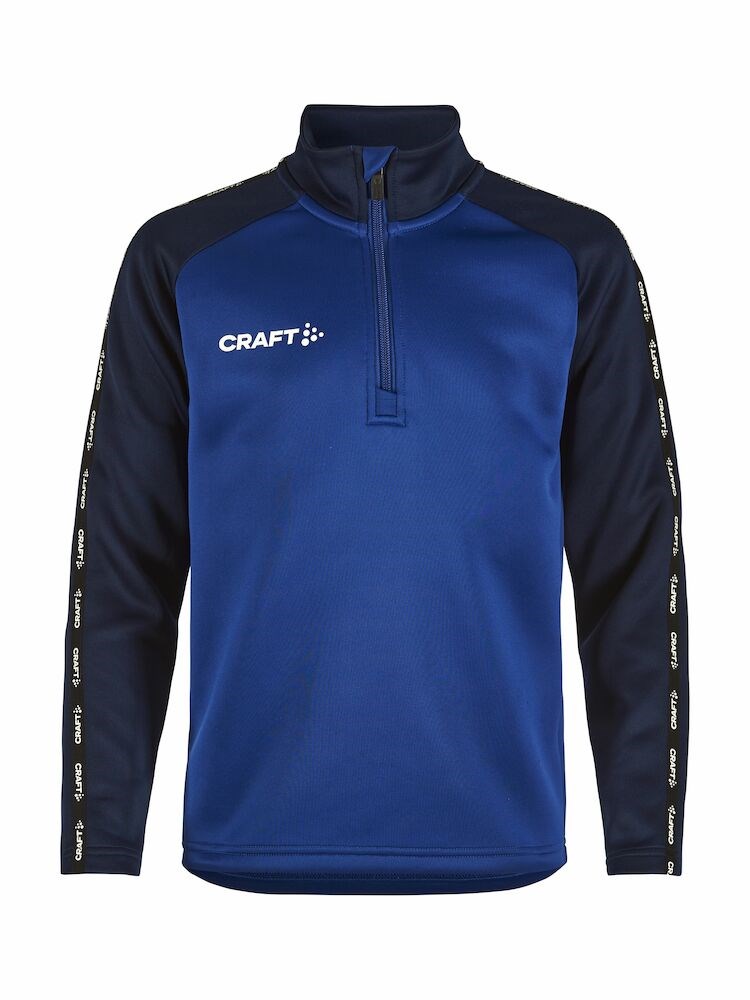Craft - Squad 2.0 Half Zip Jr Club Cobolt/Navy 146/152