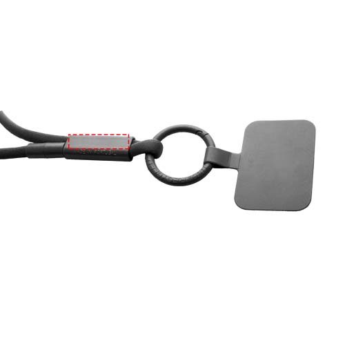 Tubyard lanyard telefoonhouder met gerecyclede plastic buis