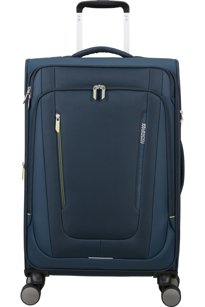 American Tourister Wanderlite Spinner M Exp Tsa - Dark Navy