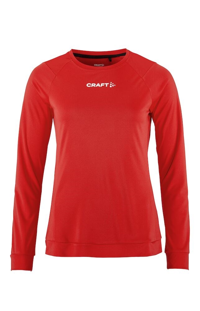 Craft - Rush 2.0 LS Tee W Black M - Bright Red