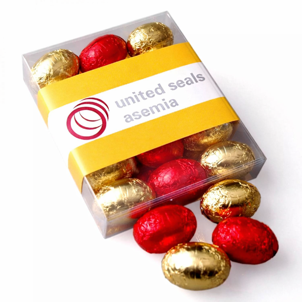 15 paaseitjes met logo