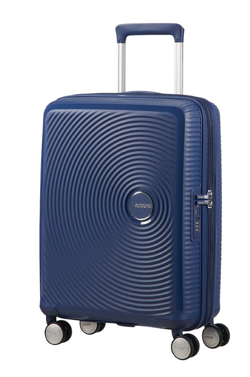 American Tourister Soundbox Spinner 55/20 Tsa Exp - Midnight Navy