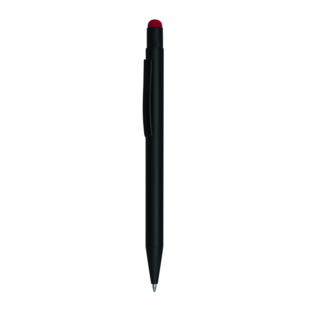 BLACK BEAUTY - Aluminium balpen - rood, zwart