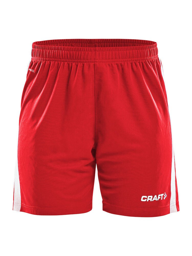 Craft - Pro Control Shorts W Sweden Yellow/Black L - Bright Red/White