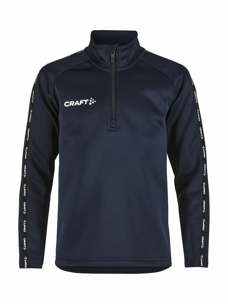 Craft - Squad 2.0 Half Zip Jr Club Cobolt/Navy 146/152 - Navy