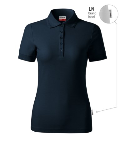 Poloshirt dames Reserve navy blue 02 (brand label)