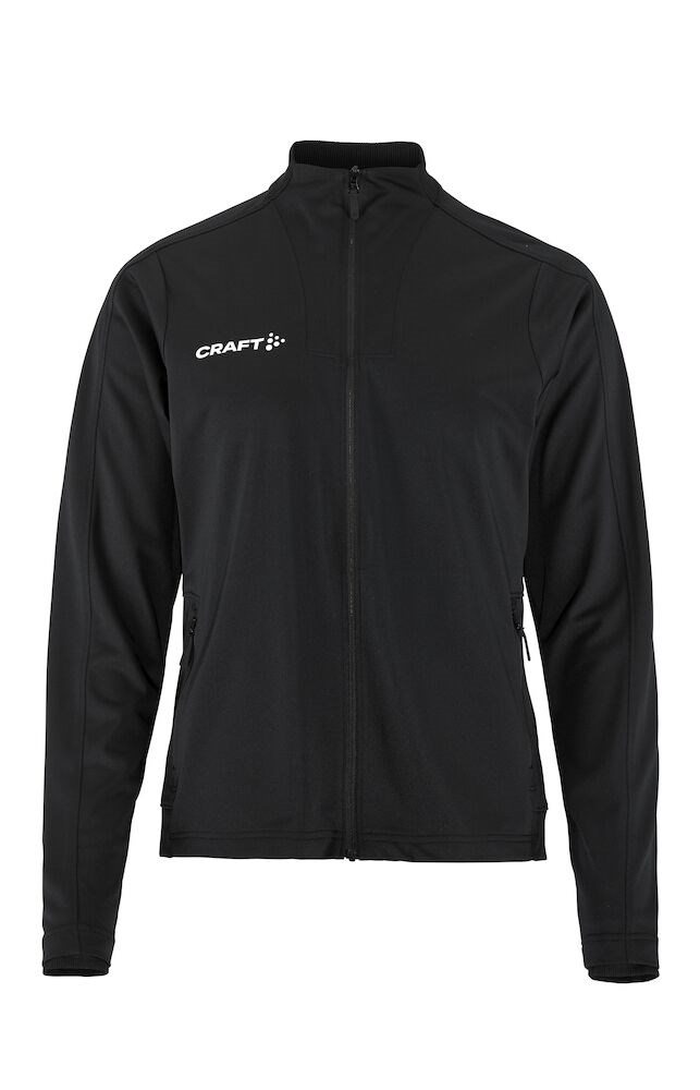 Craft - Evolve 2.0 Full Zip Jacket W Bright Red S - Black